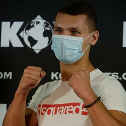„KOK Classic 3“ ir „Dream Boxing“ kovotojų pristatymas | Sportas.lt/Tito Pacausko nuotr. 2