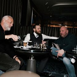 Conoras McGregoras susitiko su Dana White'u ir Lorenzo Fertitta | Instagram.com nuotr 3