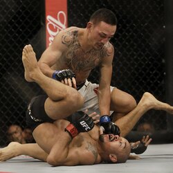 Jose Aldo ir Maxo Holloway dvikova | Scanpix nuotr. 5