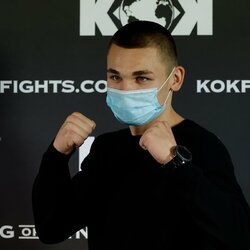 „KOK Classic 3“ ir „Dream Boxing“ kovotojų pristatymas | Sportas.lt/Tito Pacausko nuotr. 4