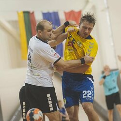 „Varsos-Stronglaso“ ir „HC Vilniaus“ rungtynės | Lietuvos rankinio lygos nuotr. 1