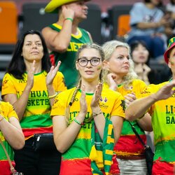 Lietuvos rinktinės sirgaliai | Žygimanto Gedvilos / BNS foto nuotr. 1