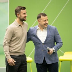 Lauryno Grigelio korto „SEB arenoje” atidarymo akimirkos | Sauliaus Čirbos nuotr. 3