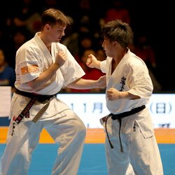 Pasaulio kiokušin karatė čempionatas be svorio kategorijų | Algimanto Barzdžiaus nuotr. 5