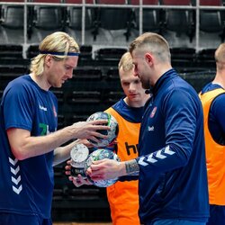 Lietuvos vyrų rankinio rinktinės treniruotė | rankinis.lt nuotr. 2