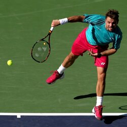 Rogerio Federerio ir Stano Wawrinkos mačo akimirka | Scanpix nuotr. 1