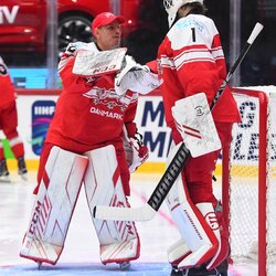 Danija – Šveicarija rungtynių akimirka | IIHF nuotr. 3