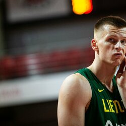 Lietuvos rinktinės treniruotė „Ryto“ arenoje | Josvydo Elinsko / BNS foto nuotr. 4