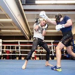 Sergejus Maslobojevas ir Tadas Tamašauskas l Manto Stankevičiaus nuotr. 1