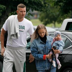 Prasidėjo Lietuvos vyrų krepšinio rinktinės stovykla | Eriko Ovčarenko / BNS foto nuotr. 1