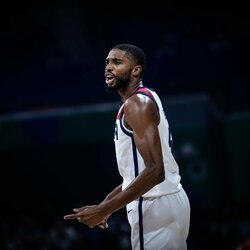 JAV - Juodkalnija rungtynių akimirka | FIBA nuotr. 4