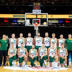 Lietuvos vyrų krepšinio rinktinė | Žygimanto Gedvilos / BNS foto nuotr. 1