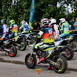 „Supermoto“ etapas Tauragėje | Organizatorių nuotr. 3