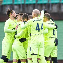 „Riterių“ ir „Sūduvos“ rungtynės | BNS/Arno Strumilos nuotr. 3