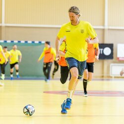 Lietuvos rankinio rinktinės treniruotė | Sauliaus Čirbos nuotr. 1