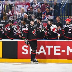 Kanadiečių ir danų rungtynės | IIHF nuotr. 2