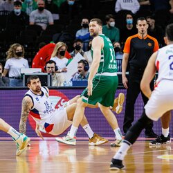 „Žalgiris“ – „Anadolu Efes“ rungtynių akimirka | Eriko Ovčarenko / BNS foto nuotr. 3