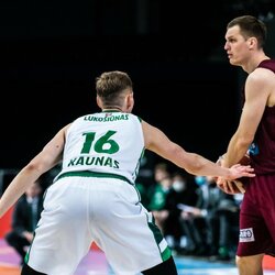 „Lietkabelio“ ir „Žalgirio“ rungtynės | BNS/Arno Strumilos nuotr. 5