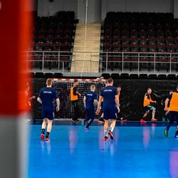 Lietuvos vyrų rankinio rinktinės treniruotė | rankinis.lt nuotr. 5