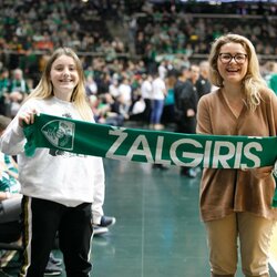 Žinomi žmonės „Žalgirio“ rungtynėse su „Valencia“ | Eriko Ovčarenko / BNS foto nuotr. 1