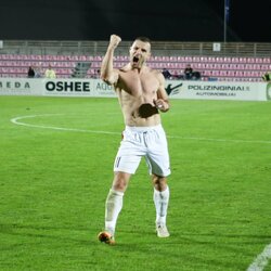 „Sūduvos“ ir „Maccabi“ rungtynės Mariaus Vizbaro / BNS foto nuotr. 4