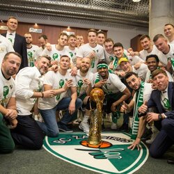 „Žalgirio“ triumfas rūbinėje | Josvydo Elinsko / BNS foto nuotr. 6