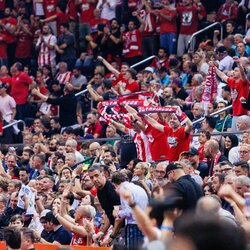 Pirėjo Olympiacos fanai | Eriko Ovčarenko / BNS foto nuotr. 1