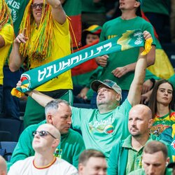 Lietuvos rinktinės sirgaliai | Eriko Ovčarenko / BNS foto nuotr. 6