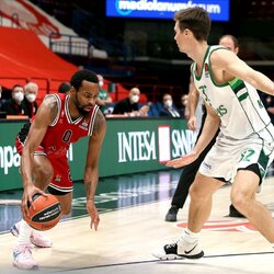 „AX Armani“ – „Žalgiris“ rungtynių akimirka | Euroleague nuotr. 1