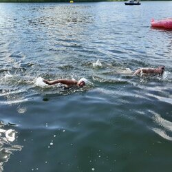 Keturi lietuviai dalyvavo plaukimo maratone Lenkijoje | Organizatorių nuotr. 2