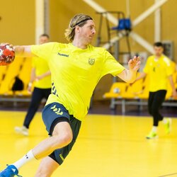Lietuvos rankinio rinktinės treniruotė | Sauliaus Čirbos nuotr. 5