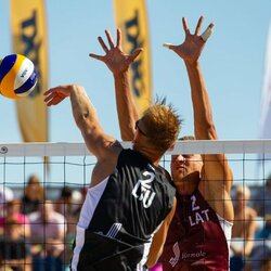 Paplūdimio tinklinio turnyras Jūrmaloje | FIVB nuotr. 6