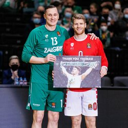 „Žalgiris“ – „Olympiacos“ rungtynių akimirka | Eriko Ovčarenko / BNS foto nuotr. 2