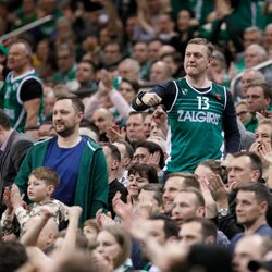 Sirgaliai „Žalgirio“ rungtynėse su „Maccabi“ | Eriko Ovčarenko / BNS foto nuotr. 3