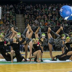 Helovyniškas „Žalgirio“ šokėjų pasirodymas | Roko Lukoševičiaus/BNS Foto nuotr. 5