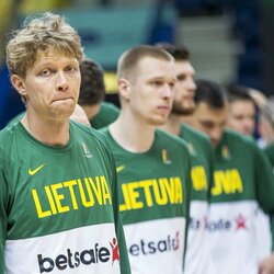 Lietuvių ir belgų rungtynės | Roko Lukoševičiaus/BNS Foto nuotr. 4