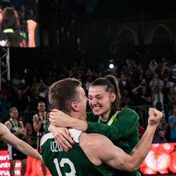 Marijaus Užupio ir Martynos Petrėnaitės piršlybos | FIBA nuotr. 4