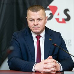 Lietuvos imtynių federacijos spaudos konferencija | Žygimanto Gedvilos / BNS foto nuotr. 6