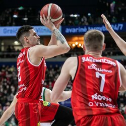 „Rytas“ – „Žalgiris“ rungtynių akimirka | Pauliaus Peleckio / BNS foto nuotr. 4