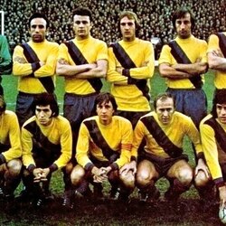 16. „Barcelonos“ išvykų apranga. Sezonai: 1975-1976 m. Žymūs žaidėjai: Johanas Cruyffas ir Johanas Neeskensas. | „X“ nuotr. 5