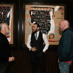 Conoras McGregoras susitiko su Dana White'u ir Lorenzo Fertitta | Instagram.com nuotr 2