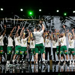 „Žalgirio“ triumfo akimirkos | Pauliaus Peleckio / BNS foto nuotr. 1