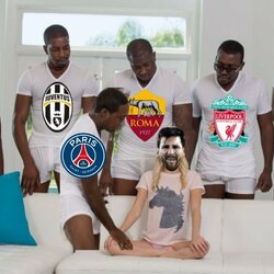 Geriausi pokštai po „Barcelonos“ ir PSG“ rungtynių | „X“ nuotr. 1