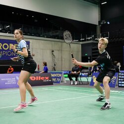 Europos jaunių badmintono čempionatas l Mindaugo Dulinsko nuotr. 2