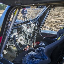 Gintas Petrus pristatė automobilį Dakaro raliui | Roko Lukoševičiaus/BNS Foto nuotr. 4