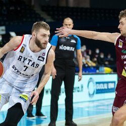 „Lietkabelis“ – „Rytas“ rungtynių akimirka | Žygimanto Gedvilos / BNS foto nuotr. 3