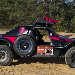 Gintas Petrus pristatė automobilį Dakaro raliui | Roko Lukoševičiaus/BNS Foto nuotr. 3