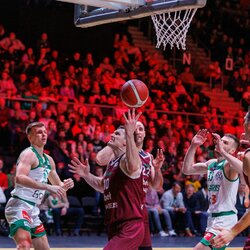 „Žalgiris“ – „7bet-Lietkabelis“ rungtynių akimirka | Eriko Ovčarenko / BNS foto nuotr. 2