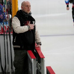 „Hockey Punks“ - „Rokiškis“ rungtynių akimirka | hockey.lt nuotr. 1