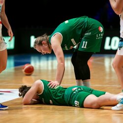 „Kibirkšties-MRU“ ir „Aisčių-LSMU“ rungtynės | Žygimanto Gedvilos / BNS foto nuotr. 3